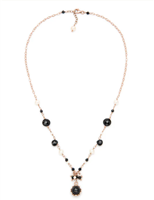 Collana Ishwara Donna in Argento Onice SS0507GR